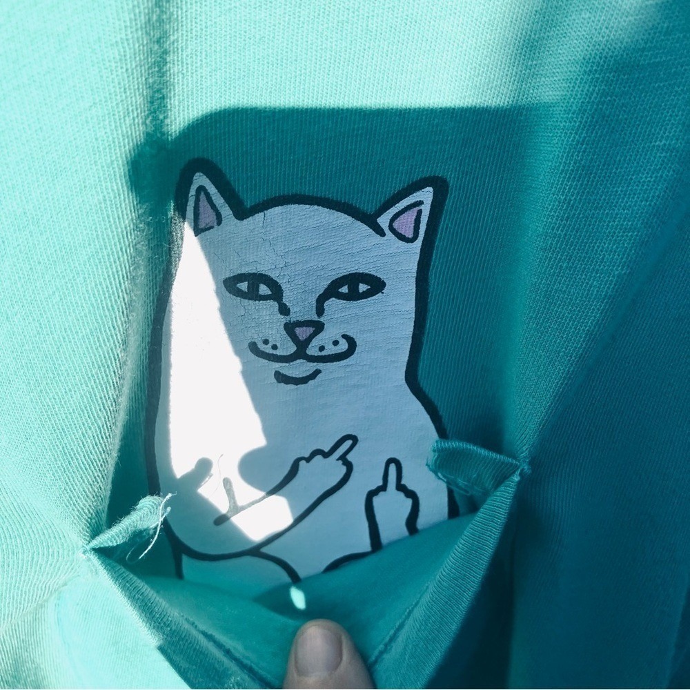 RIPNDIP Women's Lord Nermal Long Sleeve Tee Skate‎ Streetwear Med